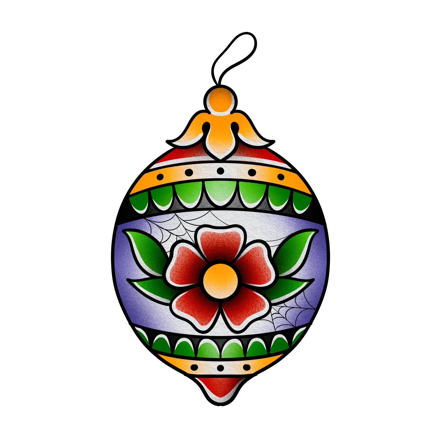 Classic Ornament — Web & Rose Band (December Special)