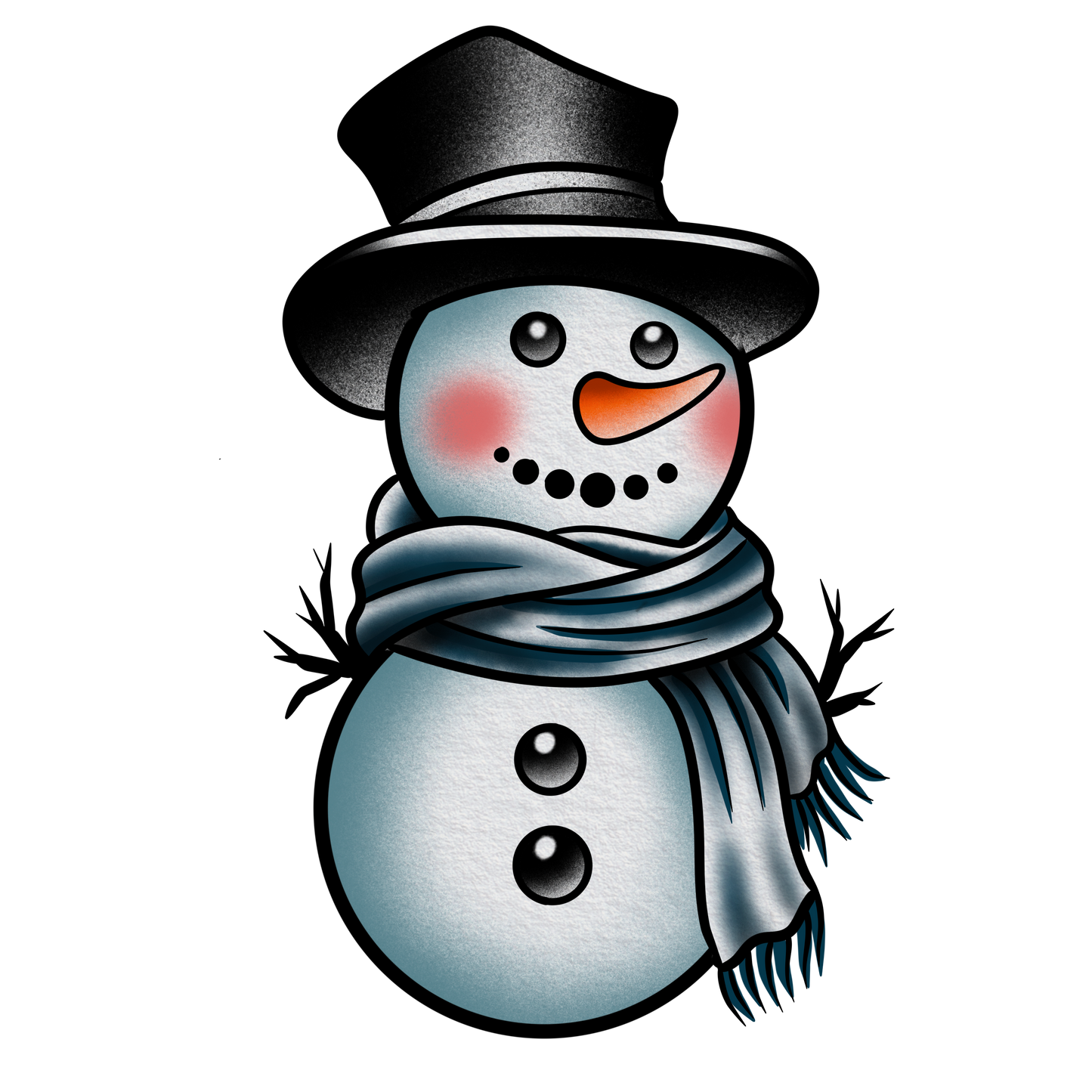 Snowman & Scarf (December Special)